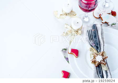 Christmas place setting Christmas place setting 19259024