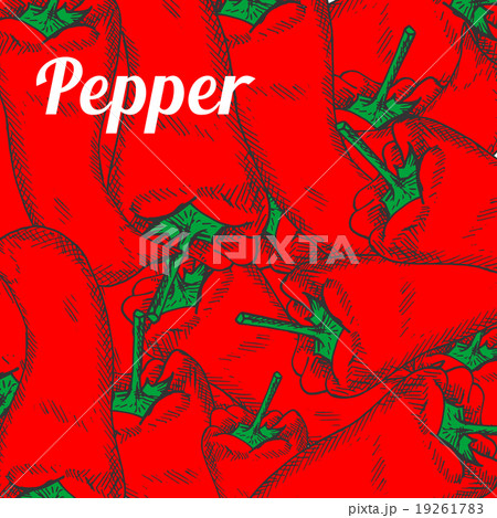 Farm red pepper vegetables background Farm red pepper vegetables background 19261783