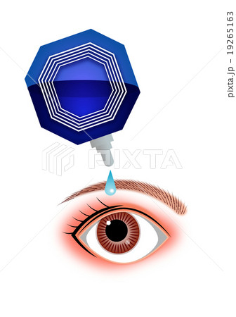 目薬をさす 目薬をさす 19265163