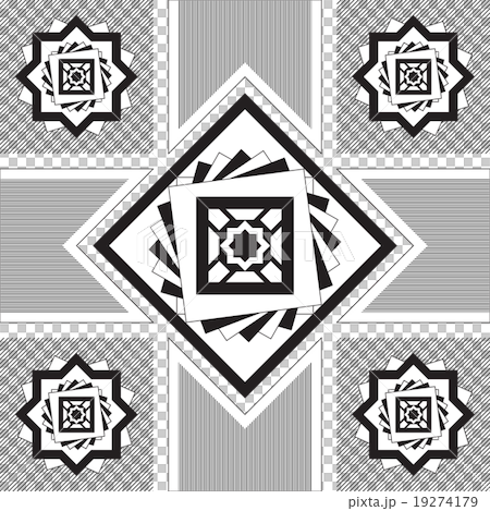black and white color flower pattern black and white color flower pattern 19274179