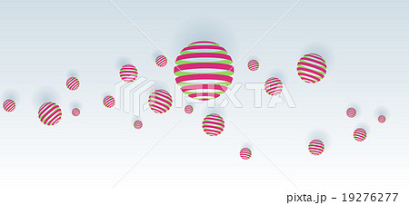 Pink balls abstract on white background Pink balls abstract on white background 19276277