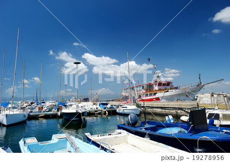 Yachts and boats in marina Yachts and boats in marina 19278956