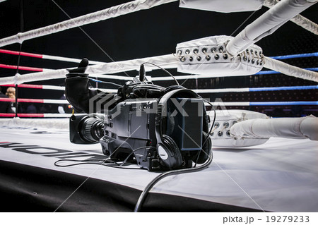 camcorder stands  ring for mixed martial arts 19279233