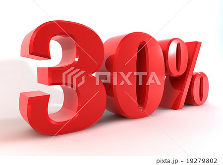 PerspectiveDiscount30percentRednumberIsolate PerspectiveDiscount30percentRednumberIsolate 19279802