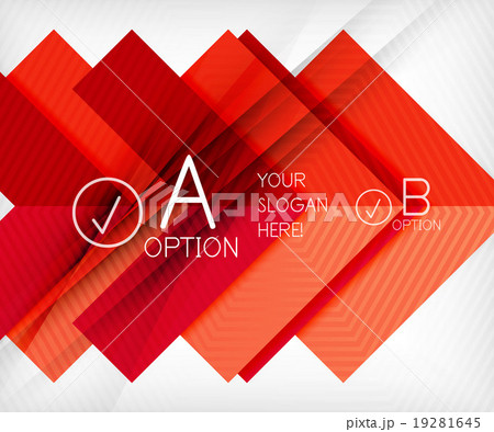 Geometric shapes with option elements. Infographic Geometric shapes with option elements. Infographic 19281645