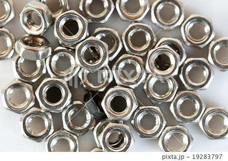 Nuts on white backdrop 19283797