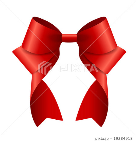 Red Ribbon and Bow. Vector illustration Red Ribbon and Bow. Vector illustration 19284918