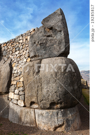 stone in the Inca fortress 19285817