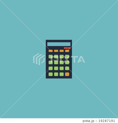vector calculator icon vector calculator icon 19287191