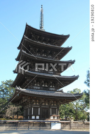 興福寺の五重塔 19290810