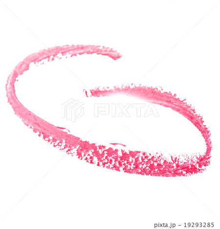 Red lipstick dab. Abstract illustration. Red lipstick dab. Abstract illustration. 19293285