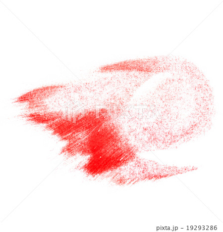 Red lipstick dab. Abstract illustration. Red lipstick dab. Abstract illustration. 19293286