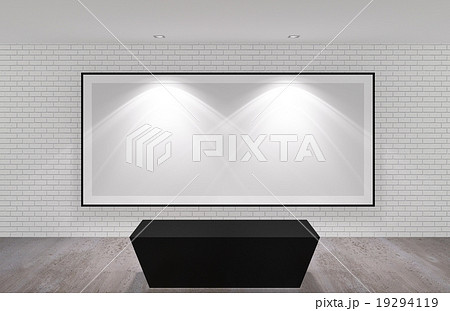 museum exhibition hall ,3d concept 19294119