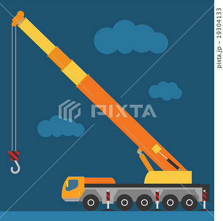 Building under construction crane machine technics 19304133