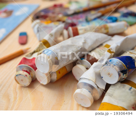 tubes of paint tubes of paint 19306494