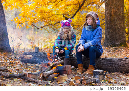 Two girls on picnic Two girls on picnic 19306496