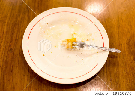 Small bit of bread with condensed milk left over Small bit of bread with condensed milk left over 19310870