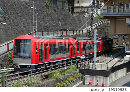 箱根登山鉄道　3000形　箱根湯本駅付近 19310928