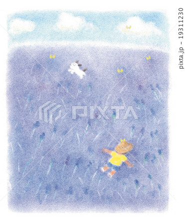 昭和の子供たち ラベンダー畑 昭和の子供たち ラベンダー畑 19311230