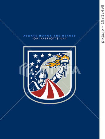 Patriots Day Greeting Card American Patriot Patriots Day Greeting Card American Patriot 19312498