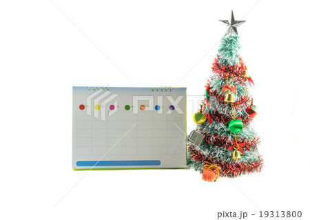blank calender with chrismas tree blank calender with chrismas tree 19313800