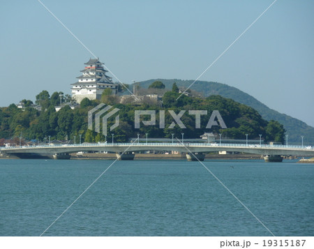 唐津城と舞鶴橋 19315187