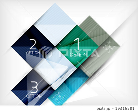 Paper square shapes banner Paper square shapes banner 19316581