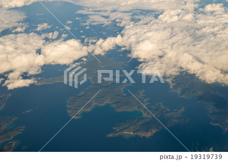 加計呂麻島　空撮 19319739