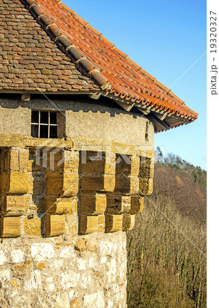 medieval wall of a castle medieval wall of a castle 19320327