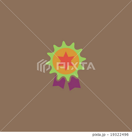 Award Icon Isolated on Background 19322496