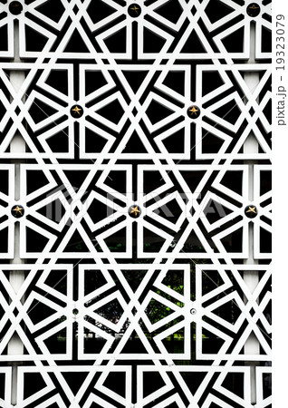 Wall pattern at the National Mosque of Malaysia Wall pattern at the National Mosque of Malaysia 19323079