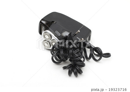 electric shaver on the white background 19323716