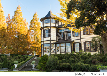 秋の夕日の外交官の館 秋の夕日の外交官の館 19323751