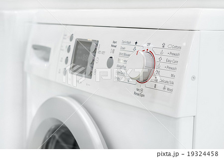 closeup of laundry or washing machine 19324458