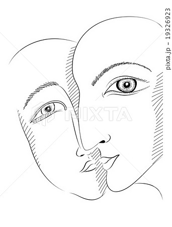 Graphic style design with man and woman in love. Graphic style design with man and woman in love. 19326923