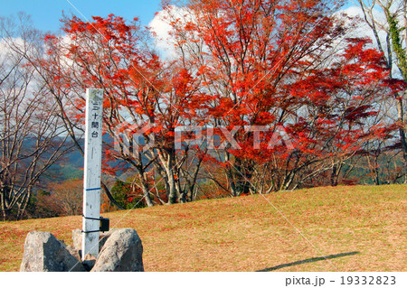 津和野城　本丸（三十間台）の紅葉 19332823