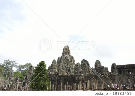 カンボジア シェムリアップ アンコールトム遺跡群 南大門 カンボジア シェムリアップ アンコールトム遺跡群 南大門 19333459