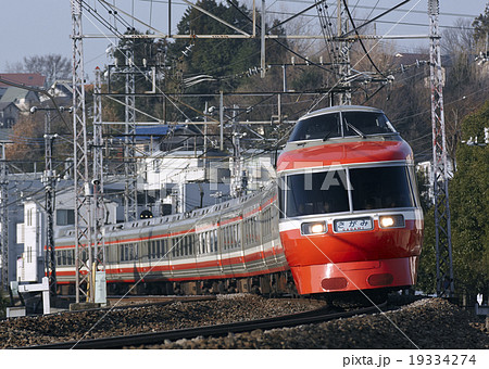 小田急7000形lseの写真素材