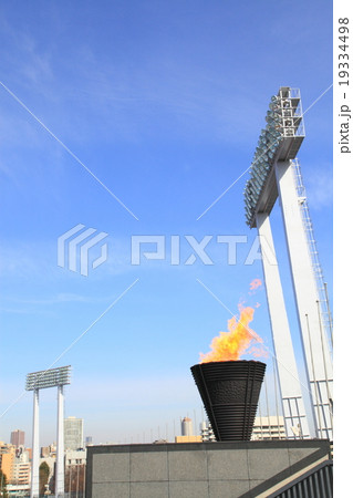 国立競技場の聖火台 新宿区 国立競技場の聖火台 新宿区 19334498