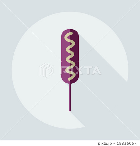 Flat modern design with shadow icons meat Flat modern design with shadow icons meat 19336067