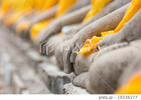 Hand of buddha statue Hand of buddha statue 19336177