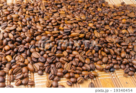 brown coffee, background texture, close-up brown coffee, background texture, close-up 19340454