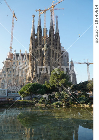 サグラダファミリアの外観 19340614