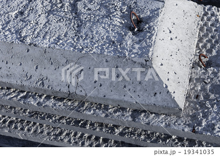 Stack of concrete blocks Stack of concrete blocks 19341035