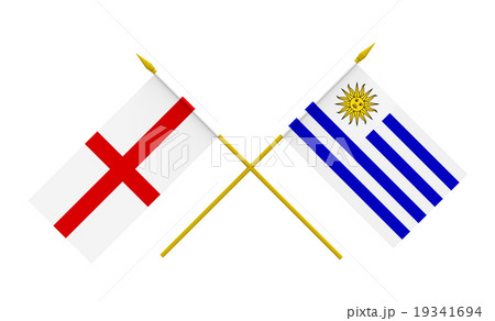 Flags, England and Uruguay 19341694
