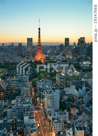 Tokyo Skyline Tokyo Skyline 19347668