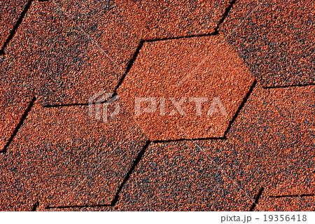 Red - black shingles textures 19356418