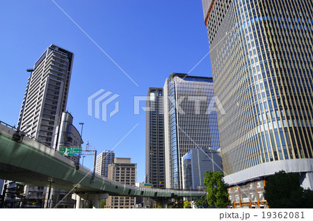 大阪　肥後橋周辺の風景 19362081