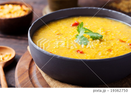 Red lentil Indian soup Masoor dal Red lentil Indian soup Masoor dal 19362750