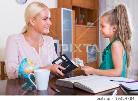 Allowance of pocket money 19364784